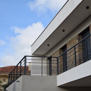 Garde corps d'une terrasse