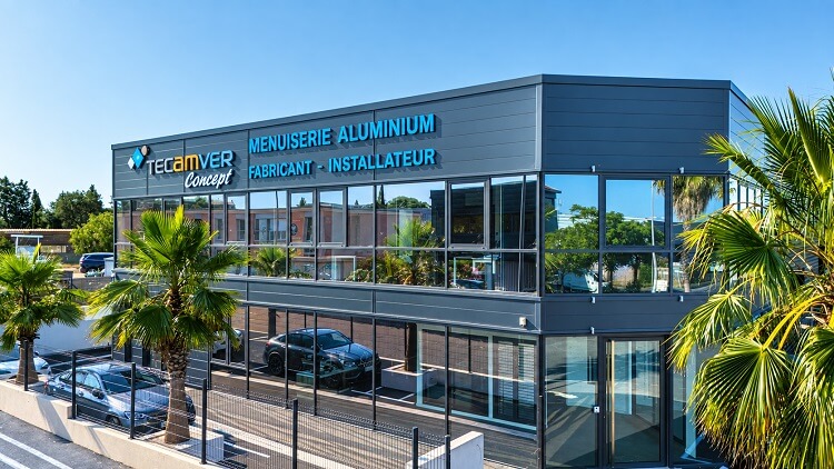 Locaux de l'agence Tecamver Concept à Puget-sur-Argens